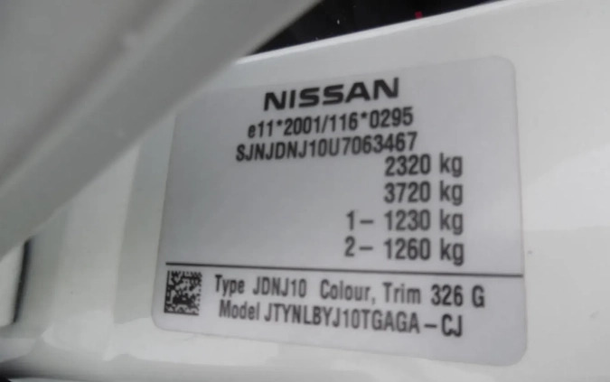 Nissan Qashqai+2 cena 9100 przebieg: 192000, rok produkcji 2011 z Radziejów małe 277